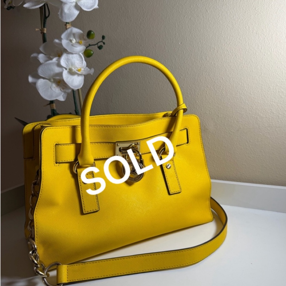 Michael Kors Hamilton Saffiano Leather Satchel